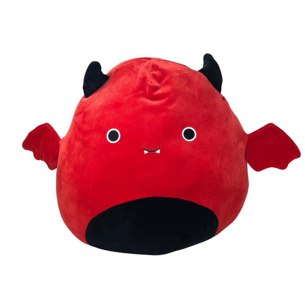 Squishmallows 16" Plush Red Dante the Devil Halloween Stuffed Goth Kawaii Pillow